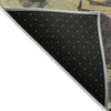 Piper Looms Chantille Abstract ACN1344 Charcoal Machine Washable Area Rug Backing Image