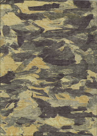 Piper Looms Chantille Abstract ACN1344 Charcoal Machine Washable Area Rug main image
