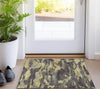 Piper Looms Chantille Abstract ACN1344 Charcoal Machine Washable Area Rug Scatter Lifestyle Image Feature