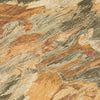 Piper Looms Chantille Abstract ACN1345 Copper Machine Washable Area Rug Swatch Image