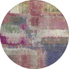 Piper Looms Chantille Modern ACN1354 Blush Machine Washable Area Rug Round Main Image