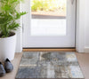 Piper Looms Chantille Modern ACN1355 Khaki Machine Washable Area Rug Scatter Lifestyle Image Feature
