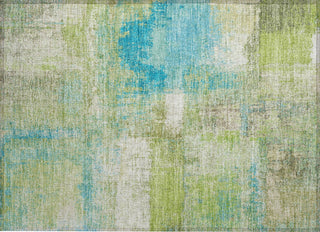 Piper Looms Chantille Modern ACN1356 Lime Machine Washable Area Rug Scatter Main Image