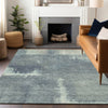 Piper Looms Chantille Modern ACN1358 Sage Machine Washable Area Rug Lifestyle Image Feature