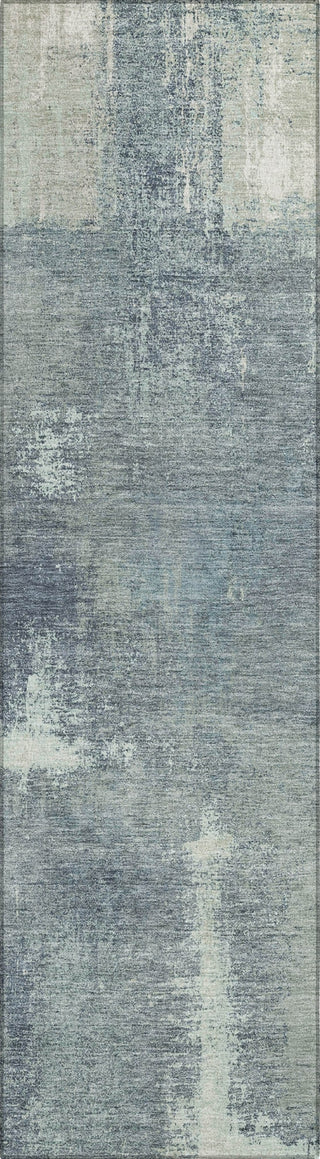 Piper Looms Chantille Modern ACN1358 Sage Machine Washable Area Rug Runner Main Image