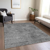 Piper Looms Chantille Modern ACN1359 Gray Machine Washable Area Rug Lifestyle Image Feature