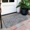 Piper Looms Chantille Modern ACN1359 Gray Machine Washable Area Rug Scatter Outdoor Lifestyle Image Feature