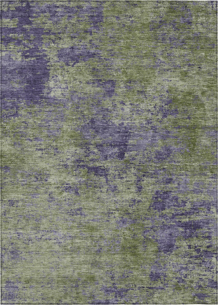 Piper Looms Chantille Modern ACN1360 Olive Machine Washable Area Rug main image