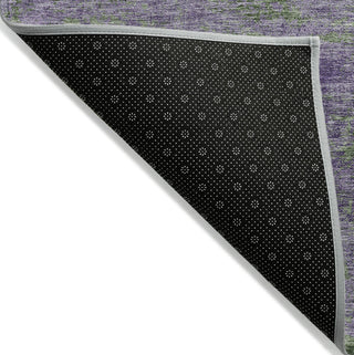 Piper Looms Chantille Modern ACN1361 Purple Machine Washable Area Rug Backing Image