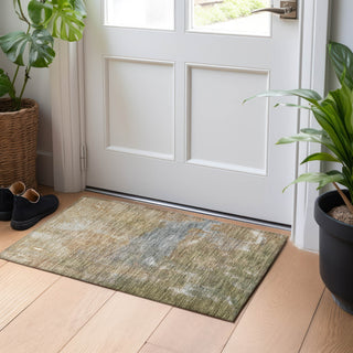 Piper Looms Chantille Modern ACN1364 Copper Machine Washable Area Rug Scatter Lifestyle Image Feature