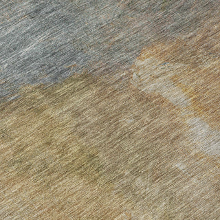 Piper Looms Chantille Modern ACN1364 Copper Machine Washable Area Rug Swatch Image