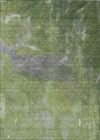 Piper Looms Chantille Modern ACN1365 Green Machine Washable Area Rug main image