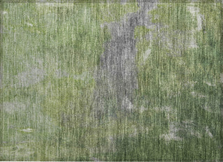 Piper Looms Chantille Modern ACN1365 Green Machine Washable Area Rug Scatter Main Image