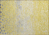 Piper Looms Chantille Dots ACN1370 Yellow Machine Washable Area Rug Scatter Main Image