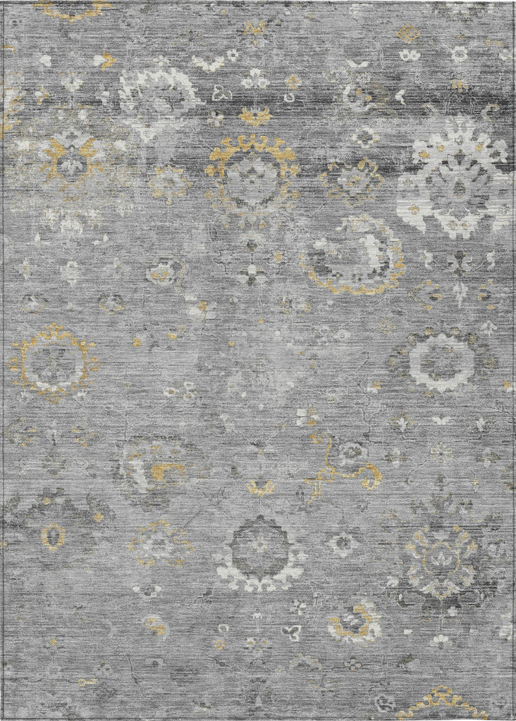 Piper Looms Chantille Formal ACN1371 Gray Machine Washable Area Rug main image