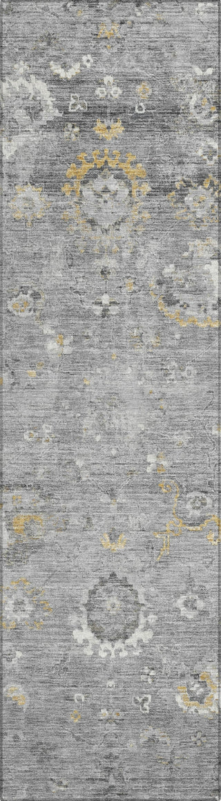 Piper Looms Chantille Formal ACN1371 Gray Machine Washable Area Rug Runner Main Image