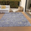 Piper Looms Chantille Formal ACN1372 Lavender Machine Washable Area Rug Outdoor Lifestyle Image Feature