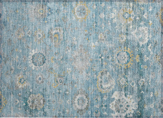 Piper Looms Chantille Formal ACN1373 Teal Machine Washable Area Rug Scatter Main Image