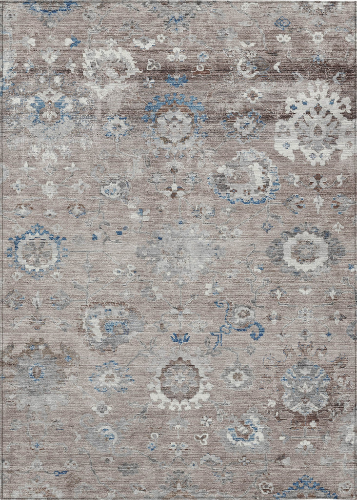 Piper Looms Chantille Formal ACN1374 Taupe Machine Washable Area Rug main image