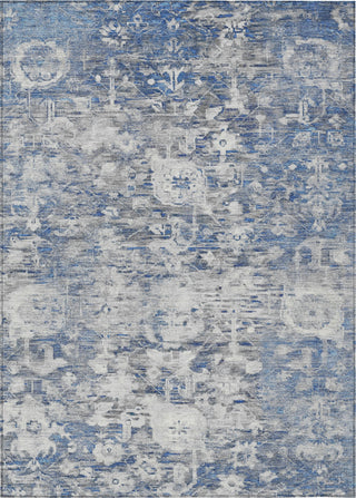 Piper Looms Chantille Formal ACN1375 Blue Machine Washable Area Rug main image