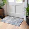 Piper Looms Chantille Formal ACN1375 Blue Machine Washable Area Rug Scatter Lifestyle Image Feature