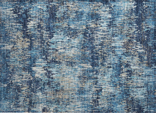 Piper Looms Chantille Stripes ACN1380 Navy Machine Washable Area Rug Scatter Main Image