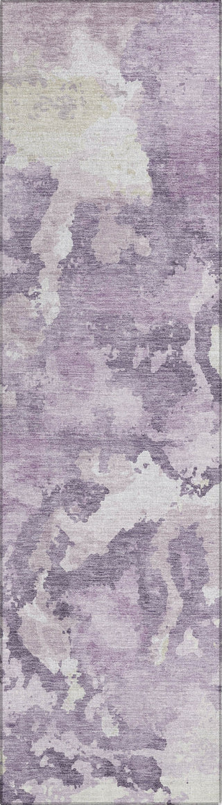 Piper Looms Chantille Modern ACN1382 Lavender Machine Washable Area Rug Runner Main Image