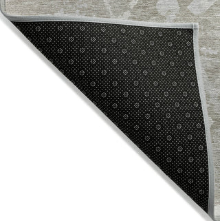 Piper Looms Chantille Modern ACN1384 Taupe Machine Washable Area Rug Backing Image