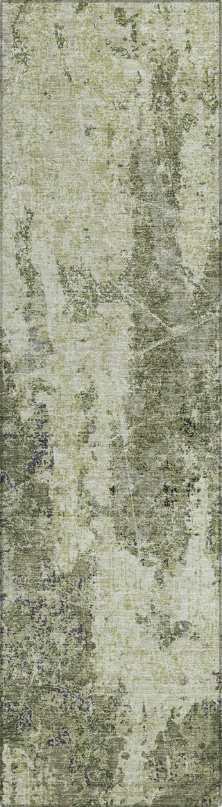 Piper Looms Chantille Modern ACN1389 Aloe Machine Washable Area Rug Runner Main Image