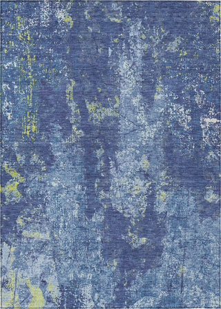 Piper Looms Chantille Modern ACN1391 Navy Machine Washable Area Rug main image