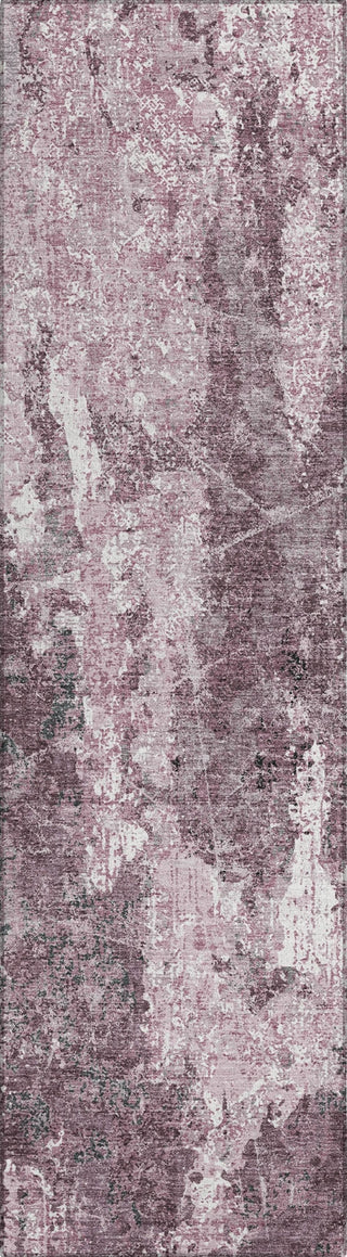 Piper Looms Chantille Modern ACN1392 Pink Machine Washable Area Rug Runner Main Image