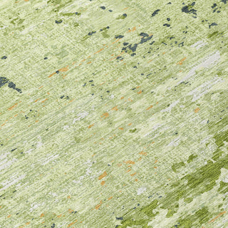 Piper Looms Chantille Modern ACN1393 Aloe Machine Washable Area Rug Swatch Image