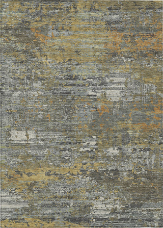 Piper Looms Chantille Modern ACN1395 Gold Machine Washable Area Rug main image