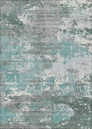 Piper Looms Chantille Modern ACN1396 Seafoam Machine Washable Area Rug main image
