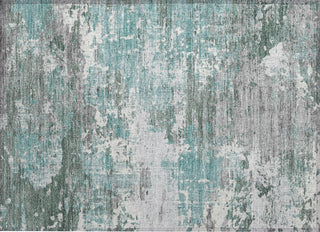 Piper Looms Chantille Modern ACN1396 Seafoam Machine Washable Area Rug Scatter Main Image