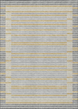 Piper Looms Chantille Stripes ACN1401 Gray Machine Washable Area Rug main image