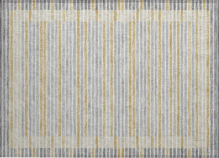Piper Looms Chantille Stripes ACN1401 Gray Machine Washable Area Rug Scatter Main Image