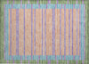 Piper Looms Chantille Stripes ACN1403 Lime Machine Washable Area Rug Scatter Main Image