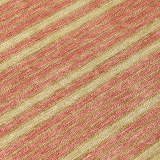 Piper Looms Chantille Stripes ACN1406 Pewter Machine Washable Area Rug Swatch Image