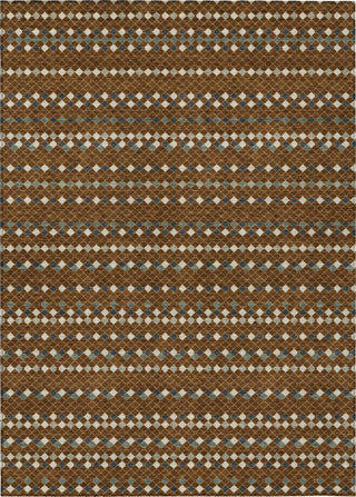 Piper Looms Chantille Stripes ACN1410 Brown Machine Washable Area Rug main image