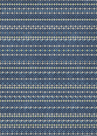 Piper Looms Chantille Stripes ACN1414 Navy Machine Washable Area Rug main image