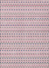 Piper Looms Chantille Stripes ACN1415 Pink Machine Washable Area Rug main image