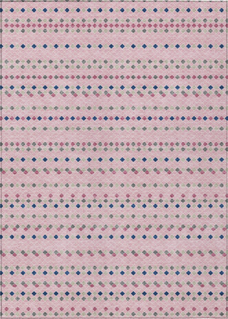 Piper Looms Chantille Stripes ACN1415 Pink Machine Washable Area Rug main image
