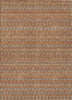 Piper Looms Chantille Stripes ACN1416 Paprika Machine Washable Area Rug main image