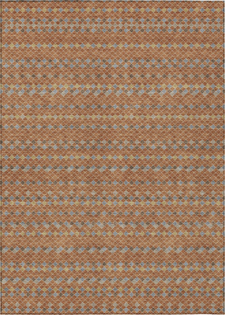 Piper Looms Chantille Stripes ACN1416 Paprika Machine Washable Area Rug main image