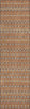 Piper Looms Chantille Stripes ACN1416 Paprika Machine Washable Area Rug Runner Main Image
