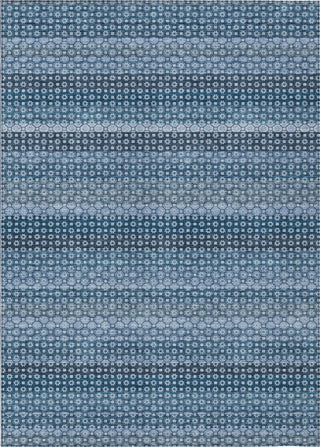 Piper Looms Chantille Stripes ACN1420 Denim Machine Washable Area Rug main image