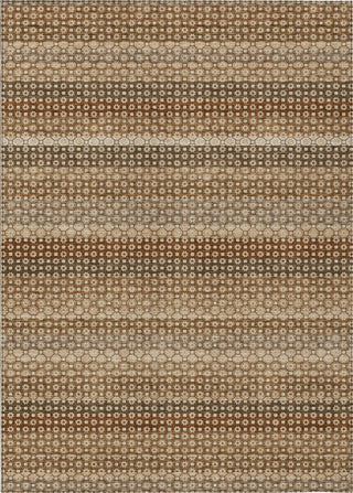 Piper Looms Chantille Stripes ACN1424 Paprika Machine Washable Area Rug main image