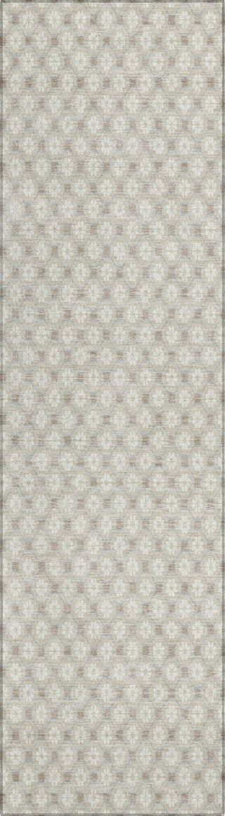Piper Looms Chantille Lattice ACN1428 Beige Machine Washable Area Rug Runner Main Image