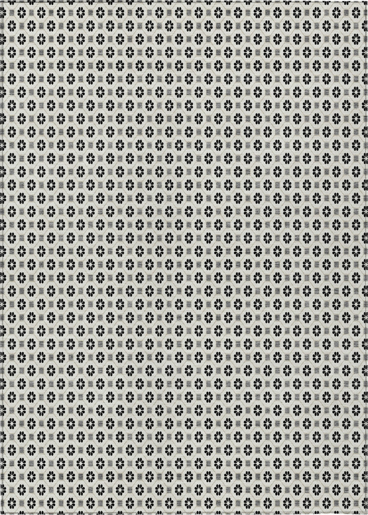 Piper Looms Chantille Lattice ACN1432 Ivory Machine Washable Area Rug main image